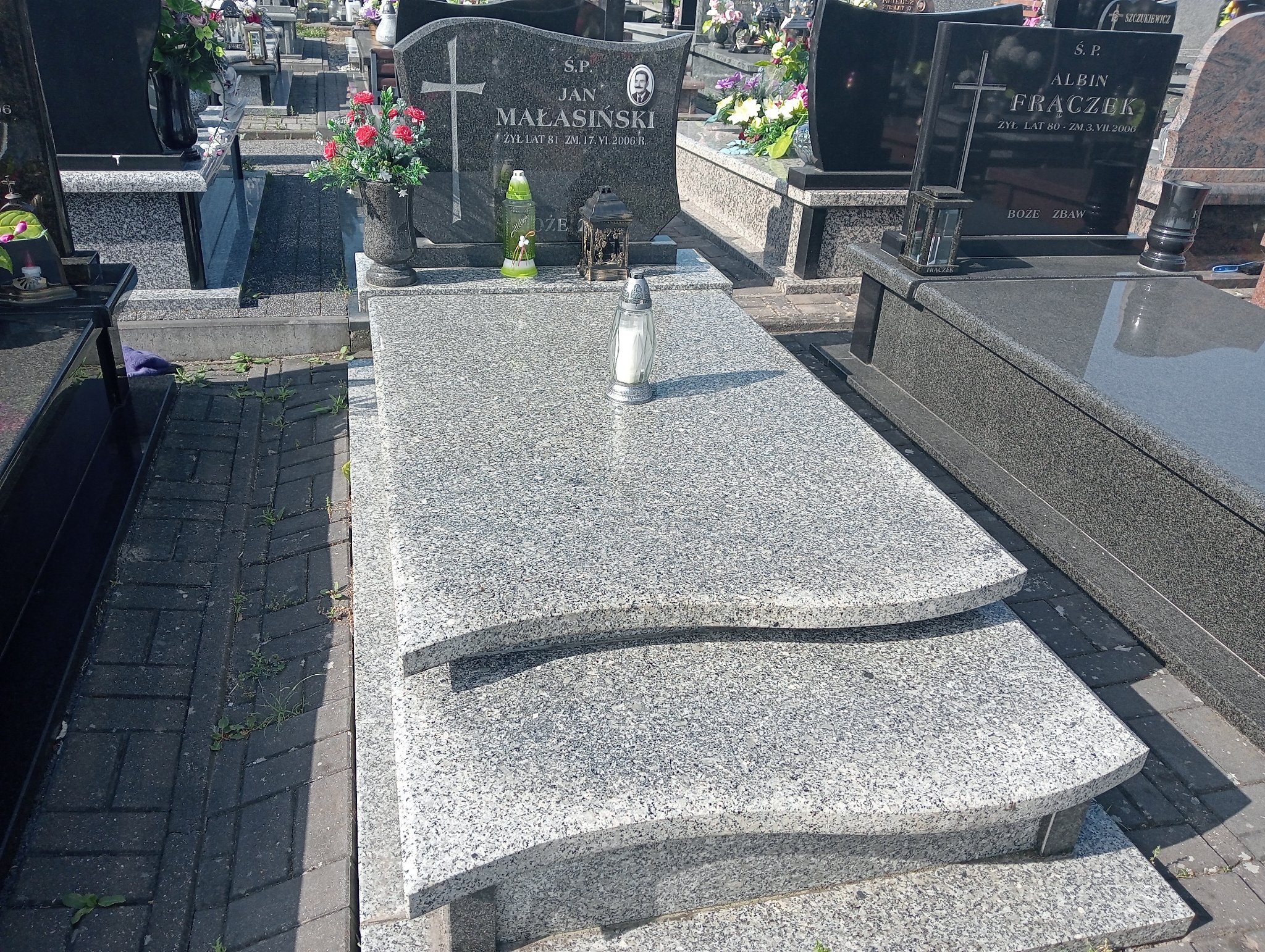 Grób Wanda Małasińska